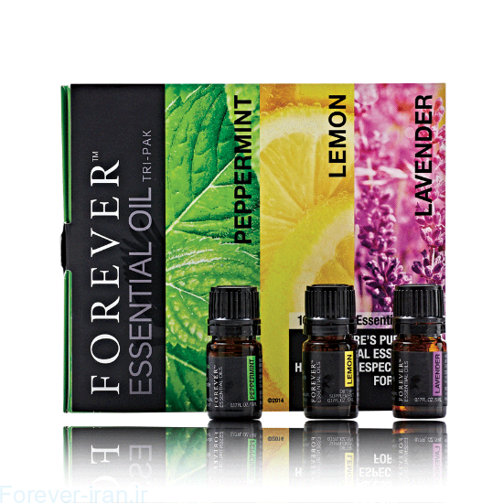 بسته 3 تایی روغن های حیاتی فوراور Forever Essential Oils Tri-Pak
